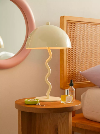 groovy table lamp