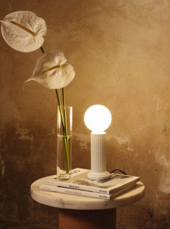 greecian style unique table lamp